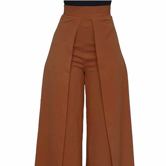 Women’s High Waisted Palazzo Pants - Picture 3 of 6